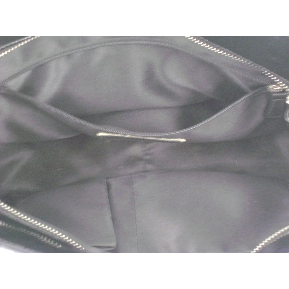 Coach Chelsea Heritage Black Embossed Patent Leather Tote Bag‎ F17728
